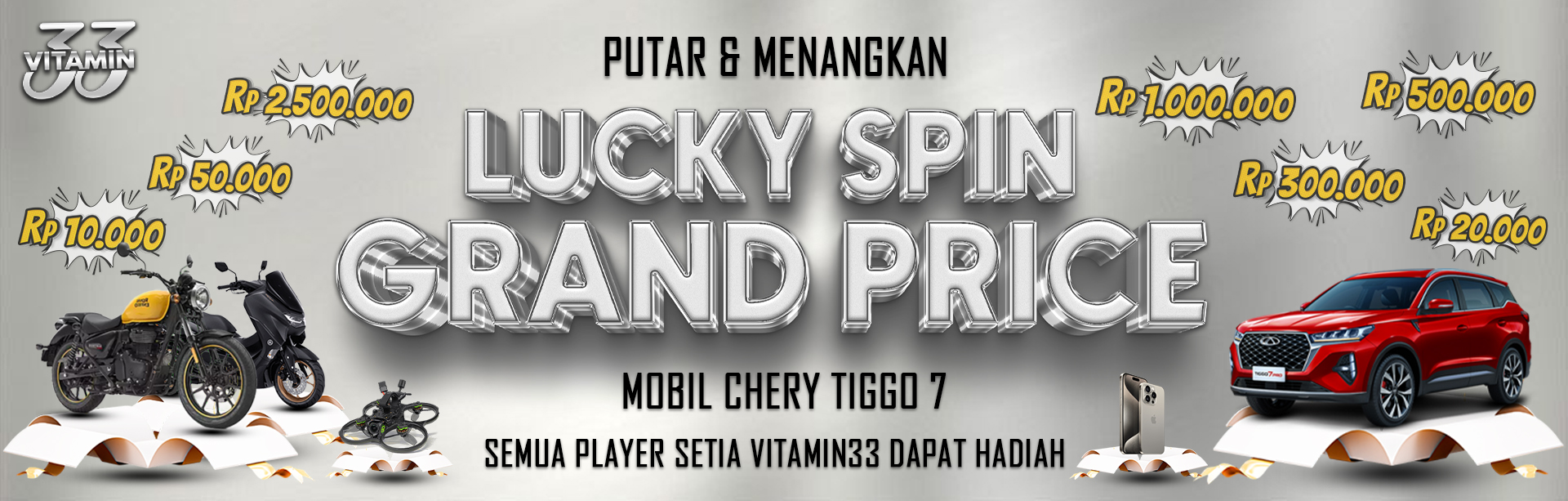 EVENT LUCKY SPIN UNTUK SEMUA MEMBER