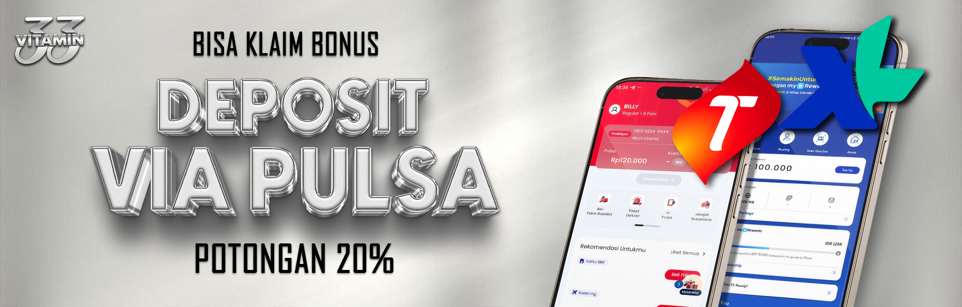 DEPOSIT VIA PULSA