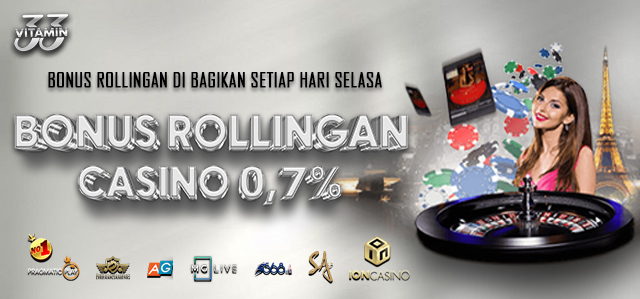 BONUS ROLLINGAN CASINO 0,7%