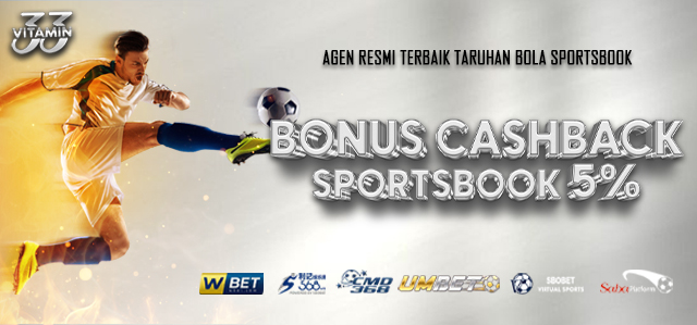 BONUS CASHBACK SPORTSBOOK 5%